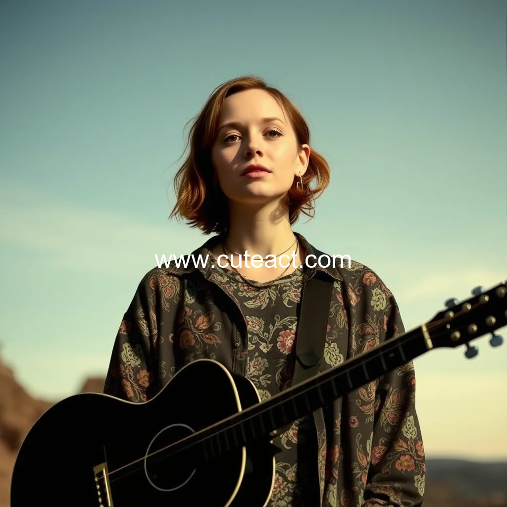 Artistic representation for Stranger Things star Maya Hawke life from famous parents to musician boyfriend