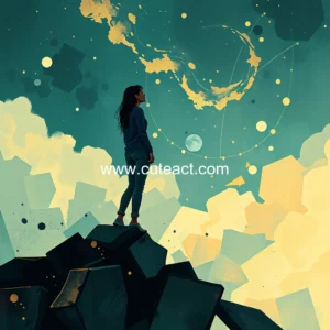 Artistic representation for I never thought my dream could be a career - now im living it