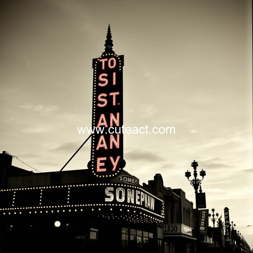 Artistic representation for How Sunset Boulevard blends film and theatre on Broadway