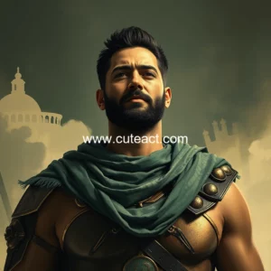 Artistic representation for Gladiator II star Joseph Quinn life from Stranger Things to Doja Cat romance