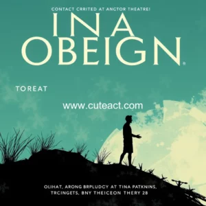 Artistic representation for Tina obrien's riveting new drama at contact theatre! support: tina obrien's riveting new drama unveiled at contact theatre!