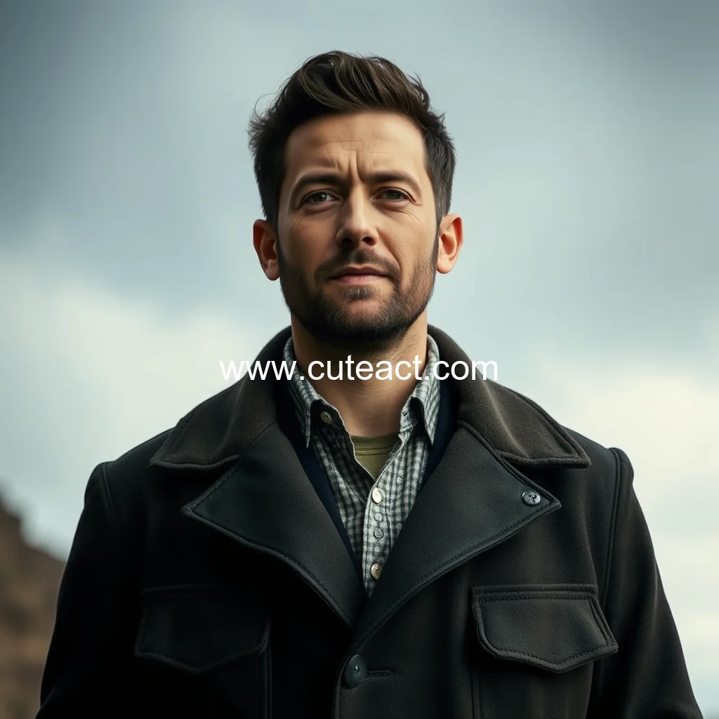 Artistic representation for Outlander star Gary Lewi life off screen as he lands major new role