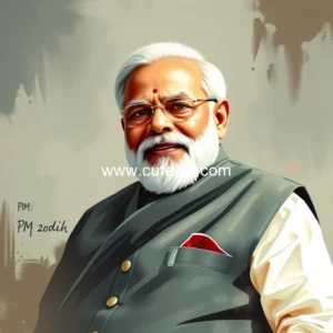 Artistic representation for PM Modi Expresses Grief On Demise Of Veteran Tamil Actor Delhi Ganesh