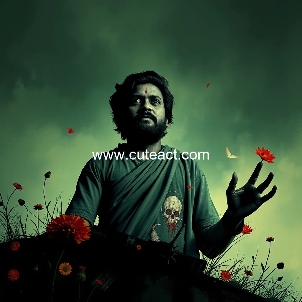 Artistic representation for I love watching horror films : Surangana Bandyopadhyay as Nikosh Chhaya premieres on Hoichoi Indiablooms