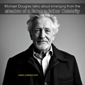 Artistic representation for Michael Douglas talks about emerging from the shadow of a famous father Celebrity