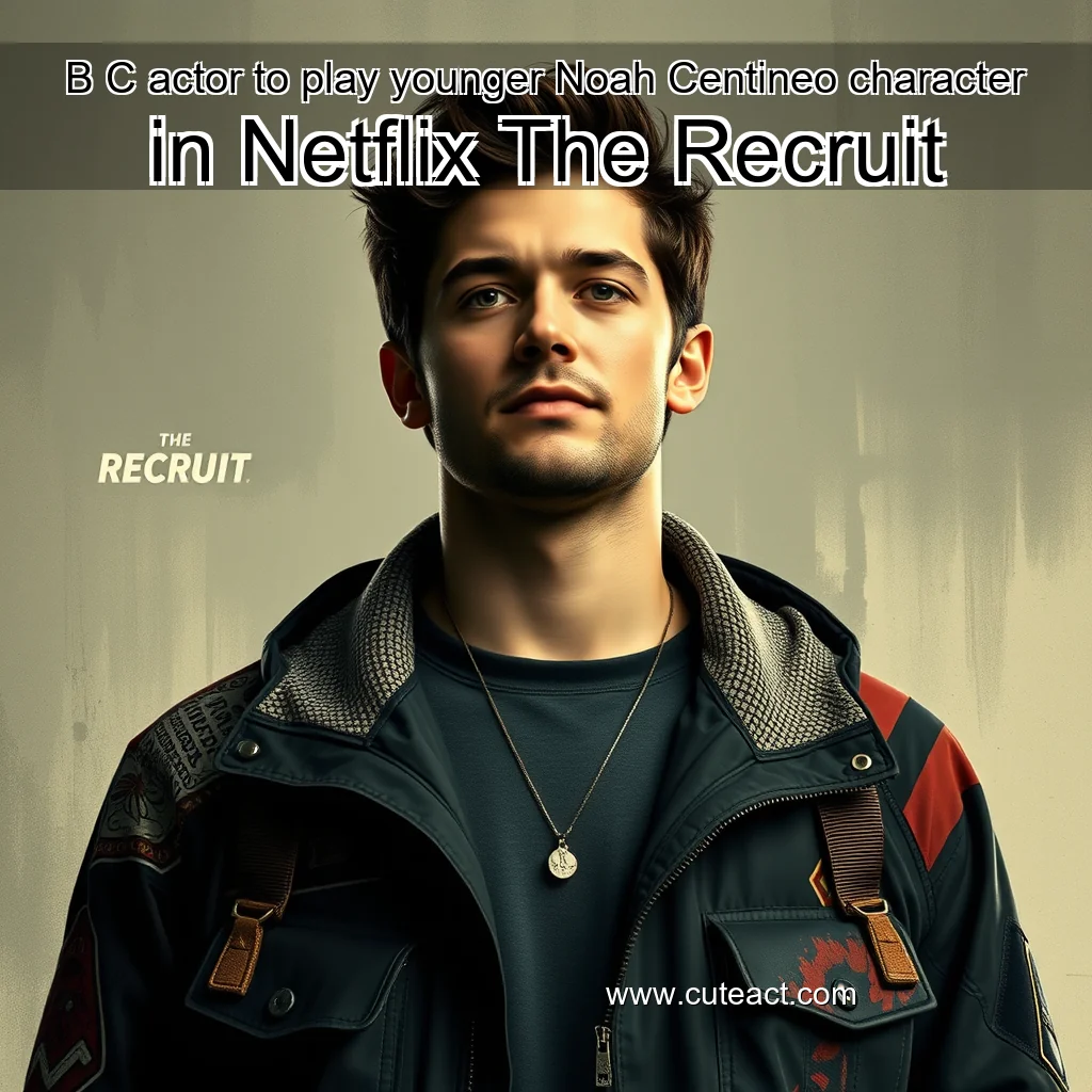 Read more about the article B C actor to play younger Noah Centineo character in Netflix The Recruit