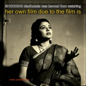 Artistic representation for SHOCKING Madhubala was banned from watching her own film due to the film is
