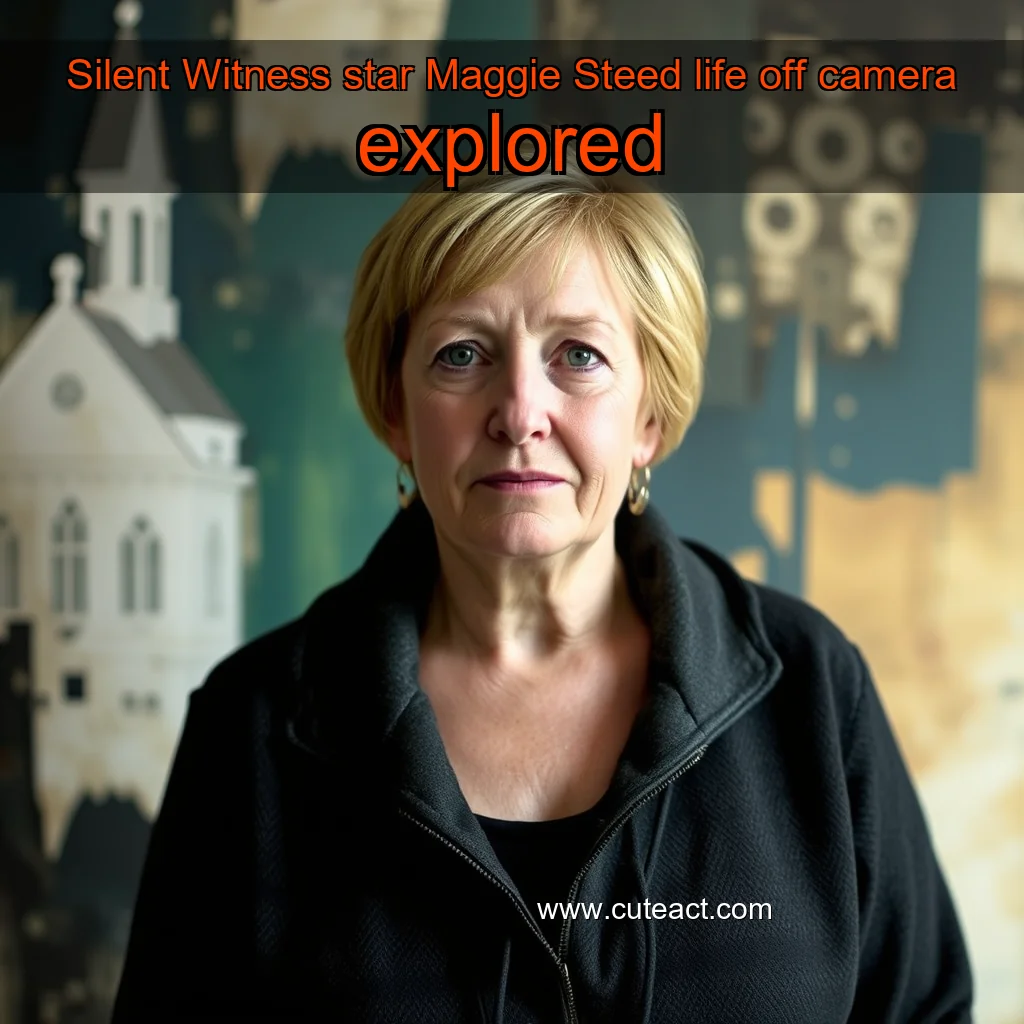 Artistic representation for Silent Witness star Maggie Steed life off camera explored