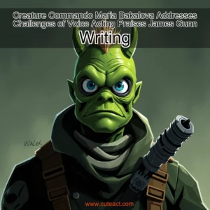 Artistic representation for Creature Commando Maria Bakalova Addresses Challenges of Voice Acting Praises James Gunn Writing