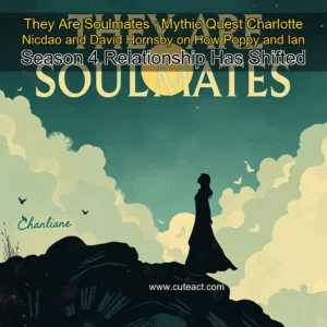 Artistic representation for They Are Soulmates : Mythic Quest Charlotte Nicdao and David Hornsby on How Poppy and Ian Season 4 Relationship Has Shifted