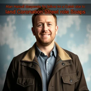 Artistic representation for Alan Halsall desperate for fellow Im a Celeb star to land Coronation Street role Soaps