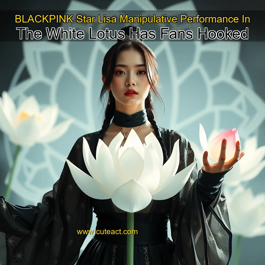 Artistic representation for BLACKPINK Star Lisa Manipulative Performance In The White Lotus Has Fans Hooked