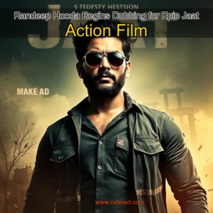 Artistic representation for Randeep Hooda Begins Dubbing for Epic Jaat Action Film