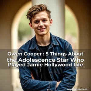 Artistic representation for Owen Cooper : 5 Things About the Adolescence Star Who Played Jamie Hollywood Life