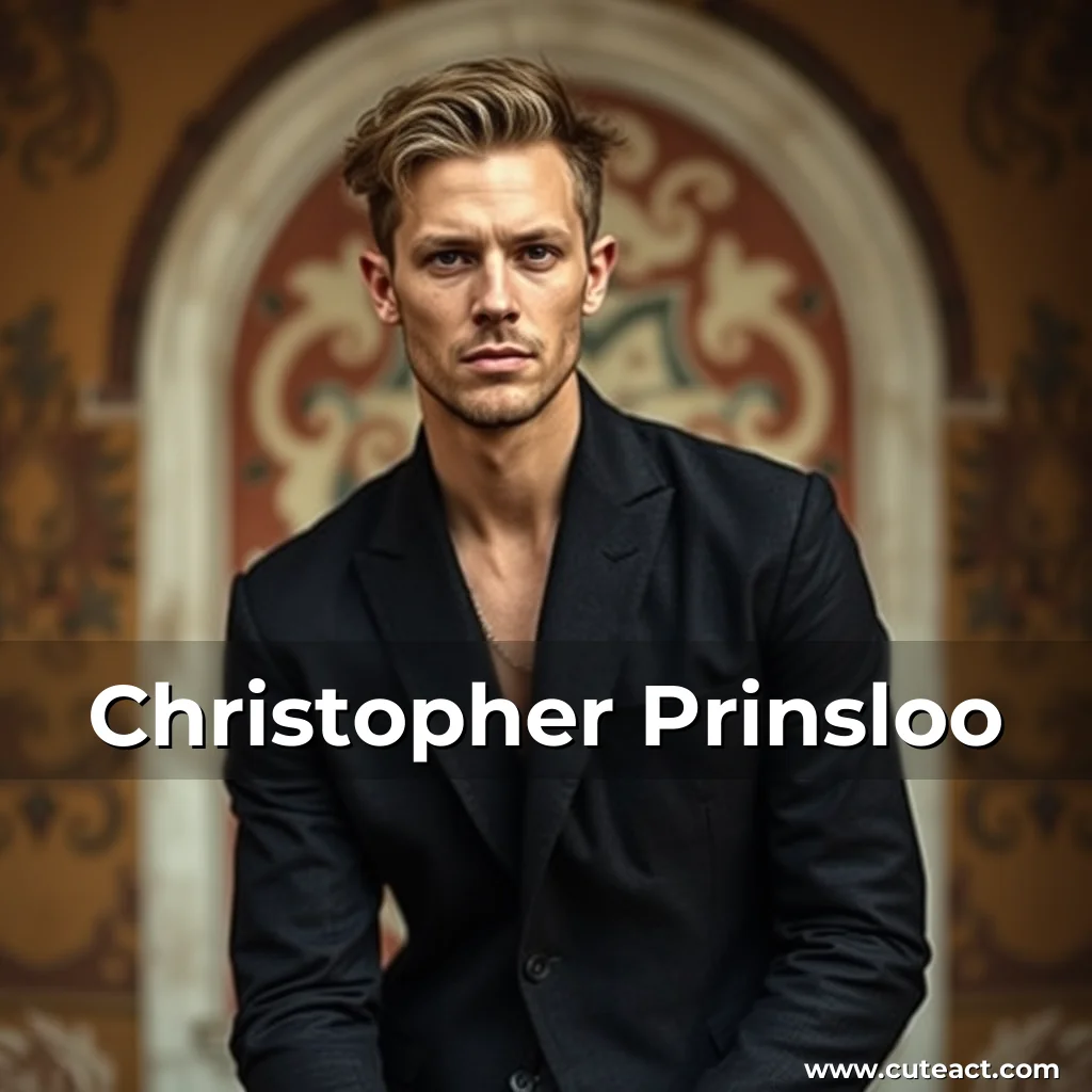 Artistic representation for Christopher Prinsloo