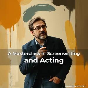Artistic representation for A Masterclass in Screenwriting and Acting