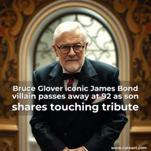 Artistic representation for Bruce Glover iconic James Bond villain passes away at 92 as son shares touching tribute