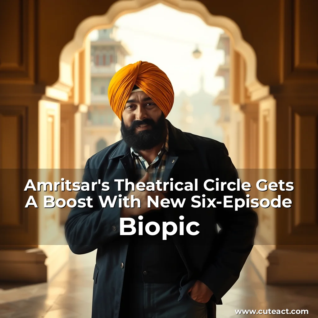 Artistic representation for Amritsar's Theatrical Circle Gets A Boost With New Six-Episode Biopic