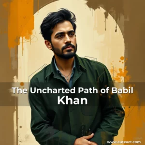 Artistic representation for The Uncharted Path of Babil Khan