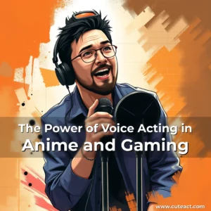 Artistic representation for The Power of Voice Acting in Anime and Gaming