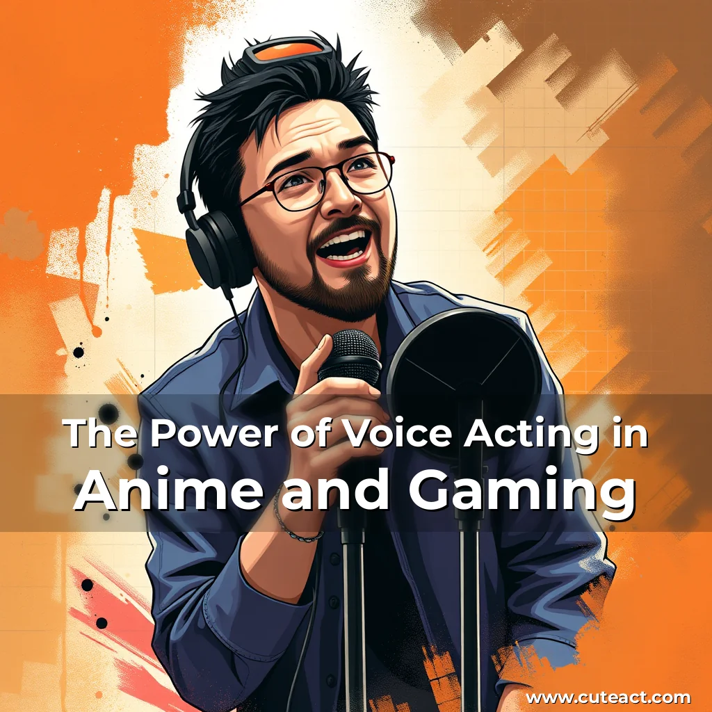 Read more about the article The Power of Voice Acting in Anime and Gaming