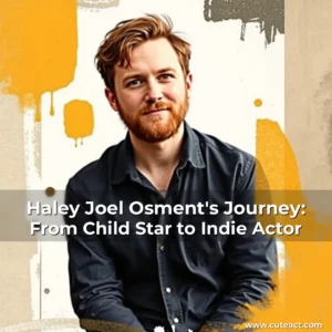 Artistic representation for Haley Joel Osment's Journey: From Child Star to Indie Actor