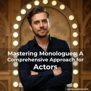 Artistic representation for Mastering Monologues: A Comprehensive Approach for Actors
