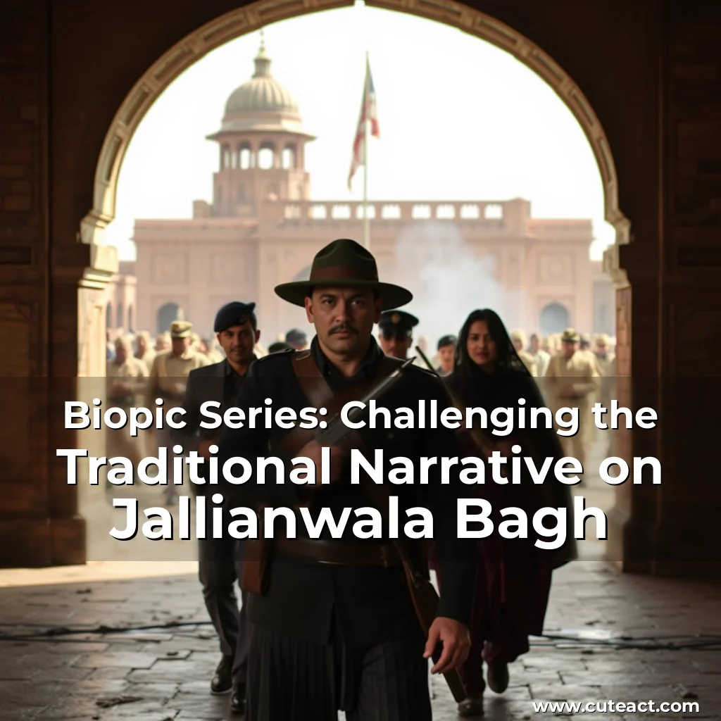 Artistic representation for Biopic Series: Challenging the Traditional Narrative on Jallianwala Bagh