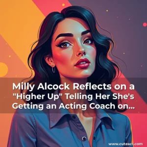 Artistic representation for Milly Alcock Reflects on a "Higher Up" Telling Her She's Getting an Acting Coach on House of the Dragon