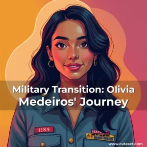 Artistic representation for Military Transition: Olivia Medeiros' Journey