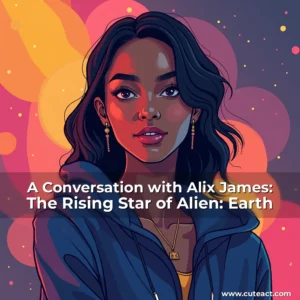 Artistic representation for A Conversation with Alix James: The Rising Star of Alien: Earth