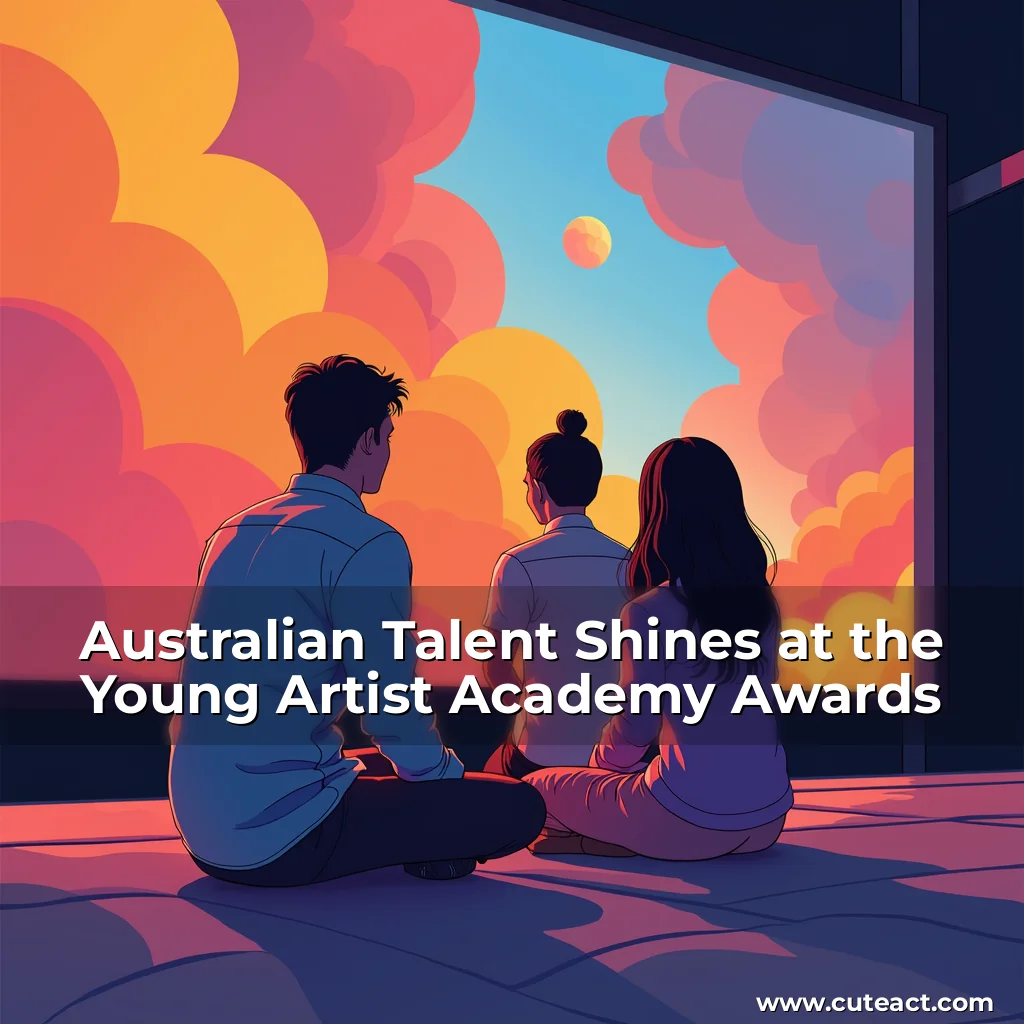 Artistic representation for Australian Talent Shines at the Young Artist Academy Awards
