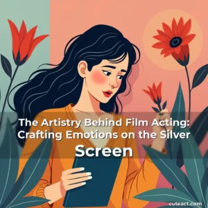 Artistic representation for The Artistry Behind Film Acting: Crafting Emotions on the Silver Screen