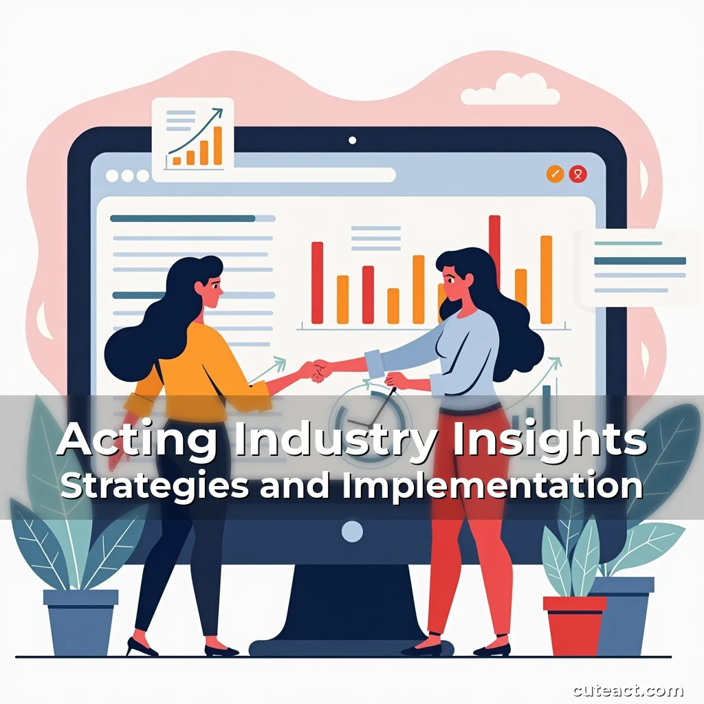 Artistic representation for Acting Industry Insights Strategies and Implementation