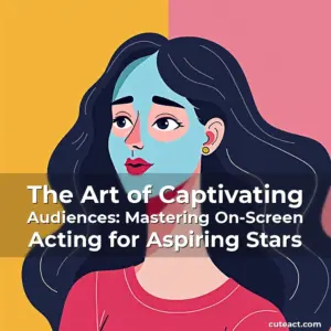 Artistic representation for The Art of Captivating Audiences: Mastering On-Screen Acting for Aspiring Stars