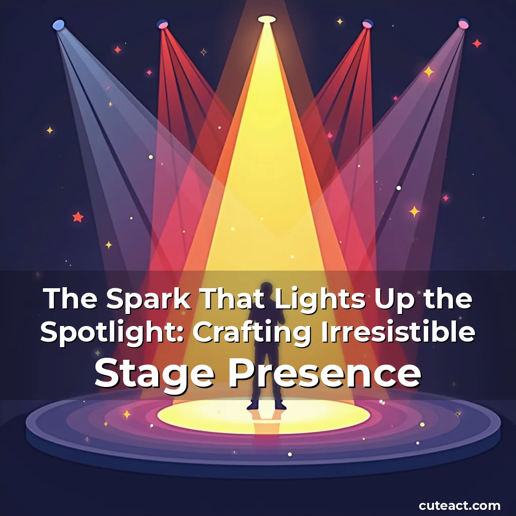 Artistic representation for The Spark That Lights Up the Spotlight: Crafting Irresistible Stage Presence