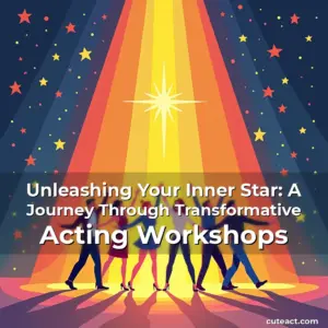 Artistic representation for Unleashing Your Inner Star: A Journey Through Transformative Acting Workshops