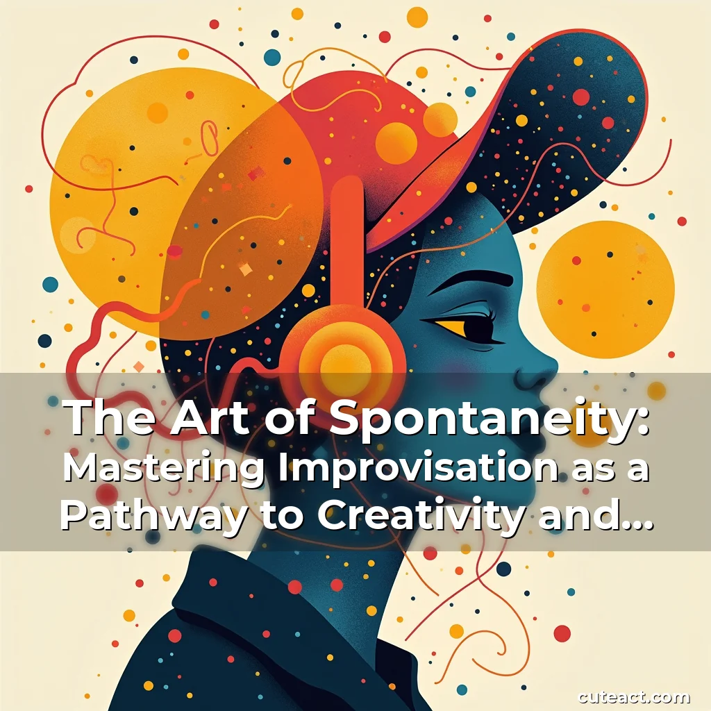 Artistic representation for The Art of Spontaneity: Mastering Improvisation as a Pathway to Creativity and Connection