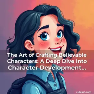 Artistic representation for The Art of Crafting Believable Characters: A Deep Dive into Character Development Techniques