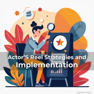 Artistic representation for ActorβS Reel Strategies and Implementation